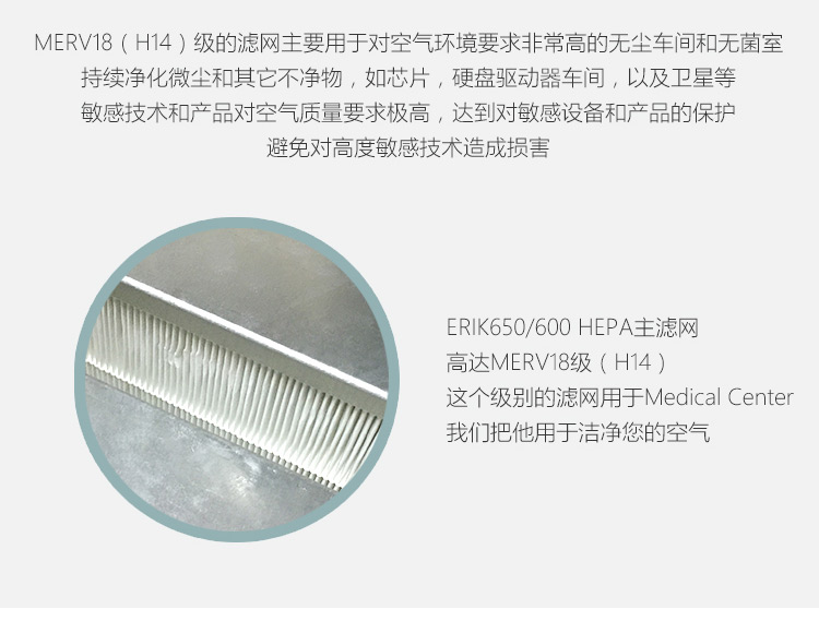 ERIK650/600 HEPA主過濾網(wǎng)5