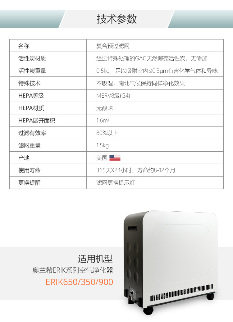 復(fù)合預(yù)過(guò)濾網(wǎng)8