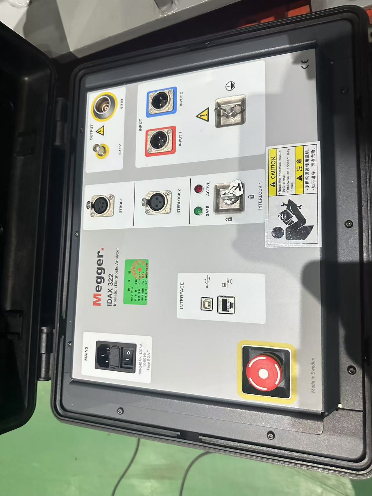 IDAX 322絕緣診斷分析儀